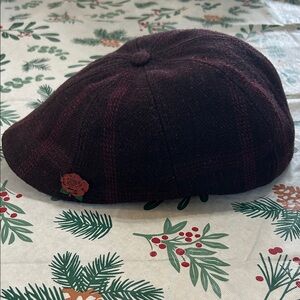 Boston Scally Blood Rose Cap and Pin
